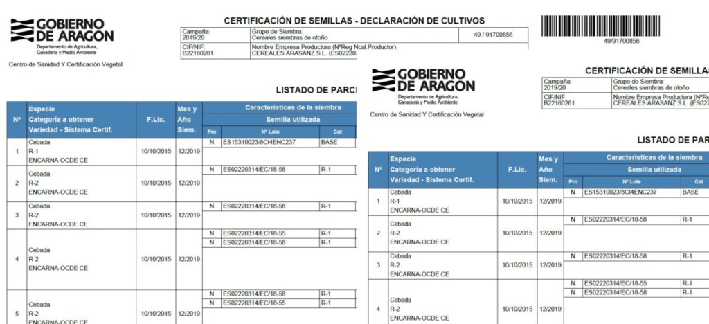 Constituida una mesa sectorial para reforzar el papel estratégico de las semillas frente al cambio climático Constituida una mesa sectorial para reforzar el papel estratégico de las semillas frente al cambio climático