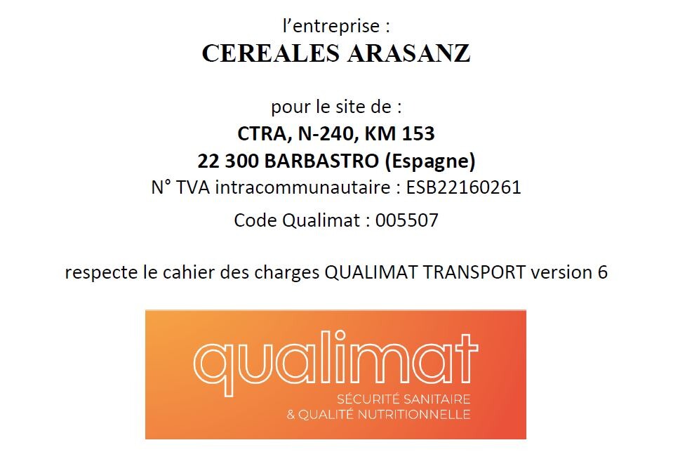 Transporte de cereal Transporte de cereal