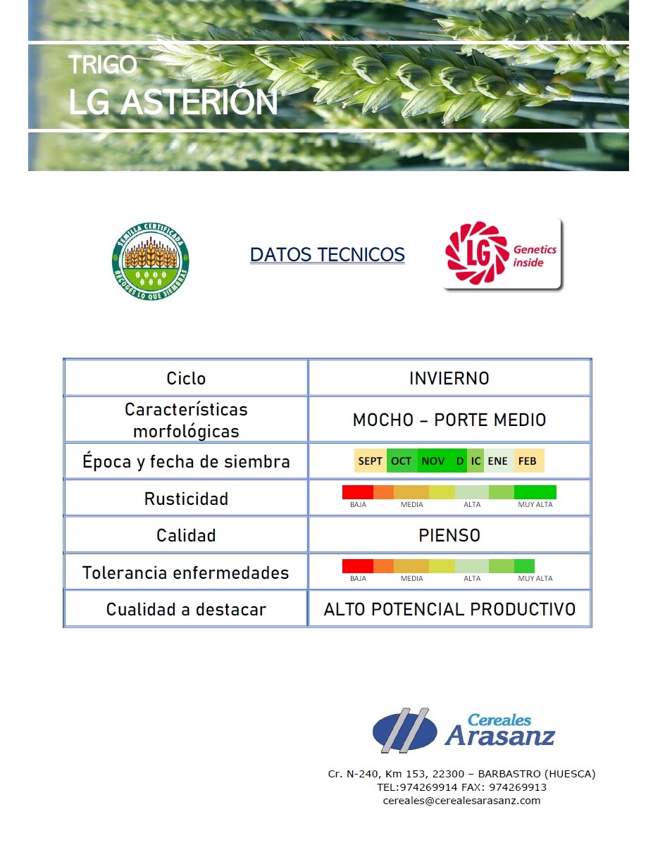 Trigo LG Asterion  