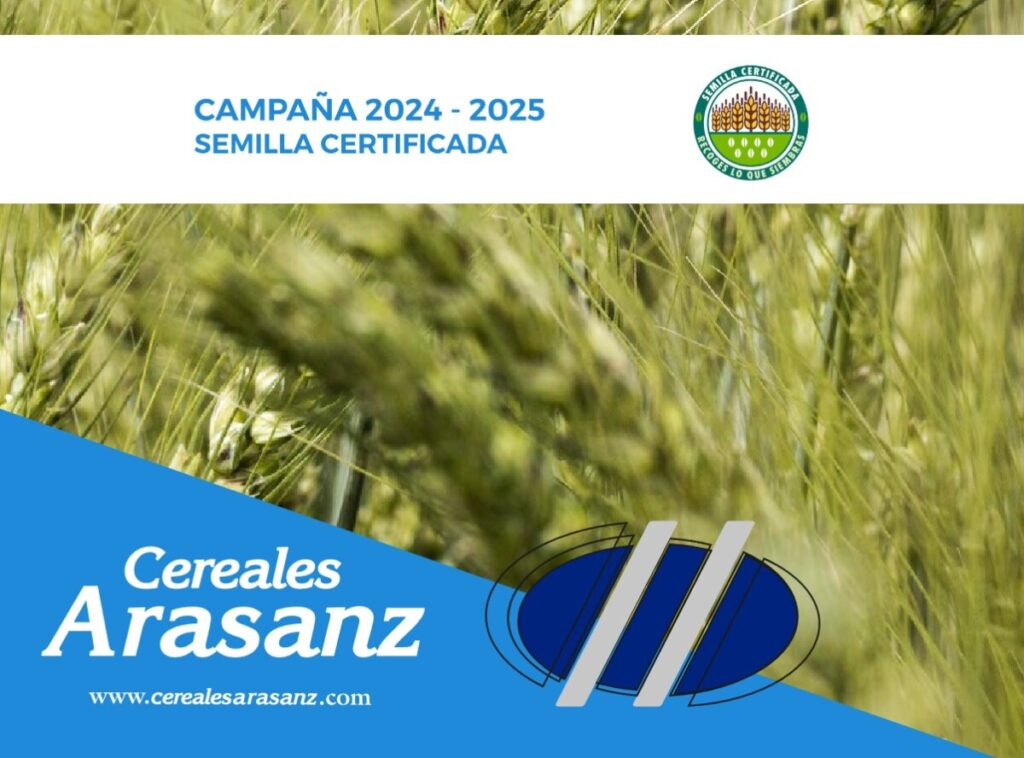 Nuevo catálogo con las semillas certificadas de la campaña 2024/2025 Nuevo catálogo con las semillas certificadas de la campaña 2024/2025